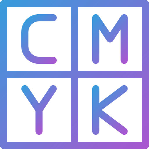 cmyk icono gratis