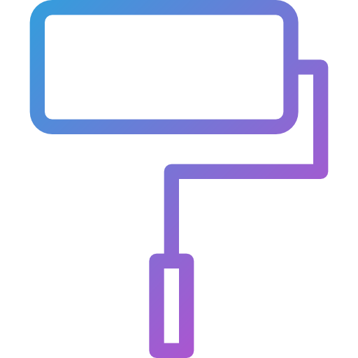 Paint roller free icon