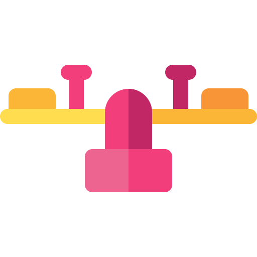 Seesaw free icon Seesaw free icon