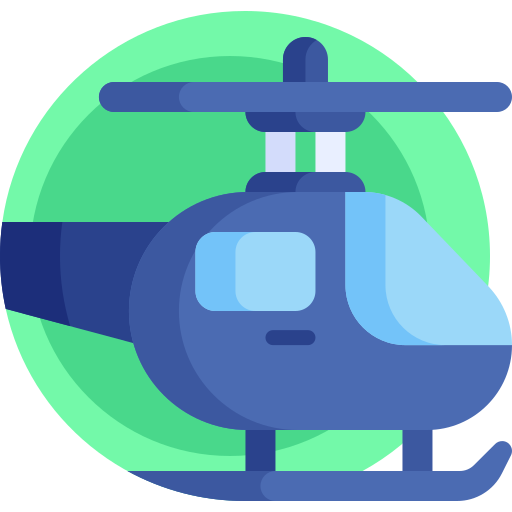 helicóptero icono gratis