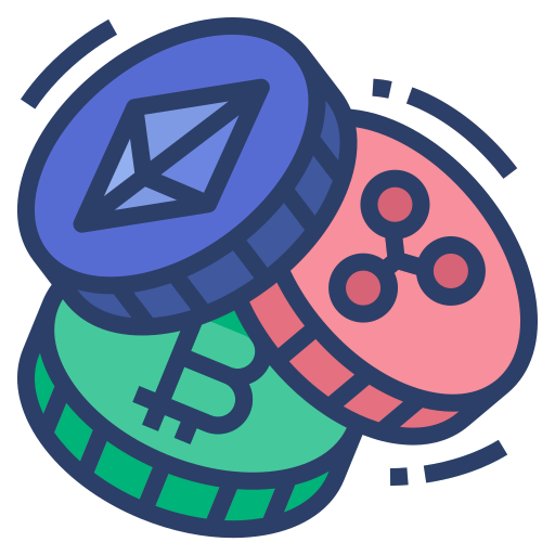 Cryptocurrency free icon