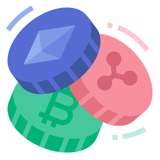 cryptocurrency flat icon free