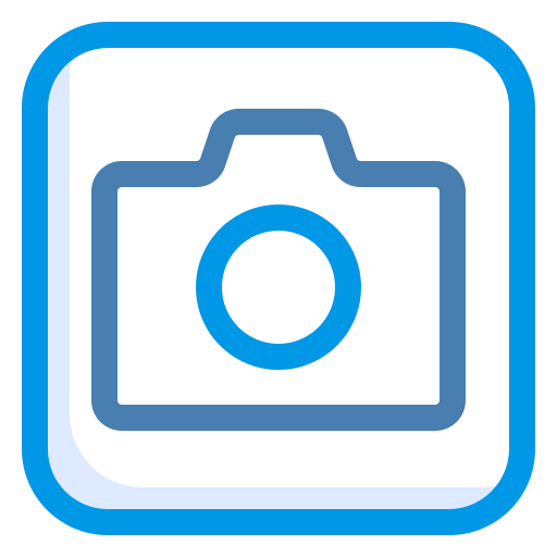 Camera Generic Blue icon