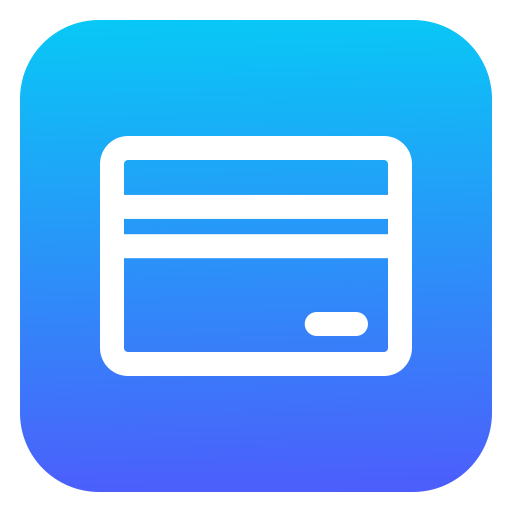 Credit card Generic Flat Gradient icon