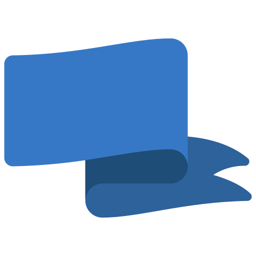 Folded ribbon free icon Folded ribbon free icon