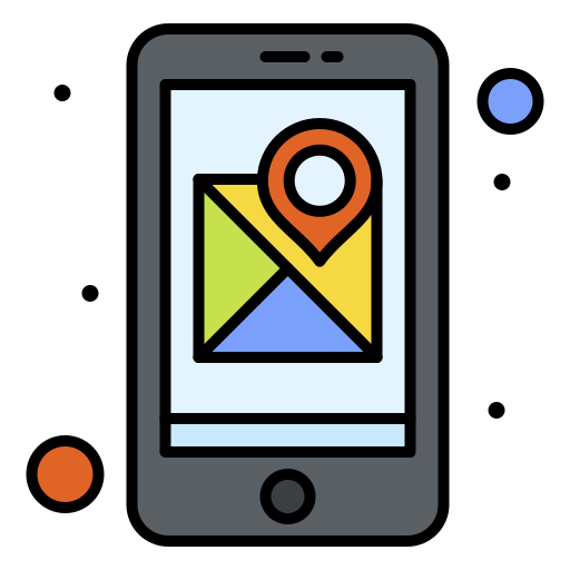 Navigation Generic Outline Color Icon