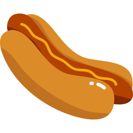 Hot dog Generic Flat icon