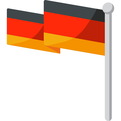 German Flag Generic Flat Icon