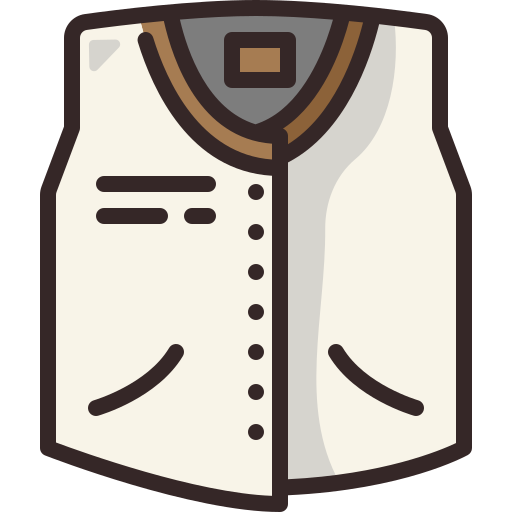chaleco icono gratis