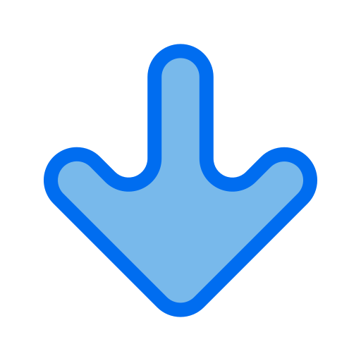 Arrow Generic Blue icon