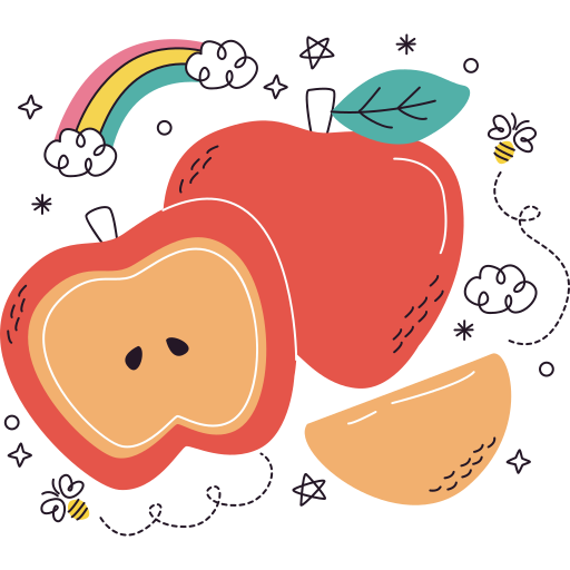 apfel kostenlos Sticker apfel kostenlos Sticker