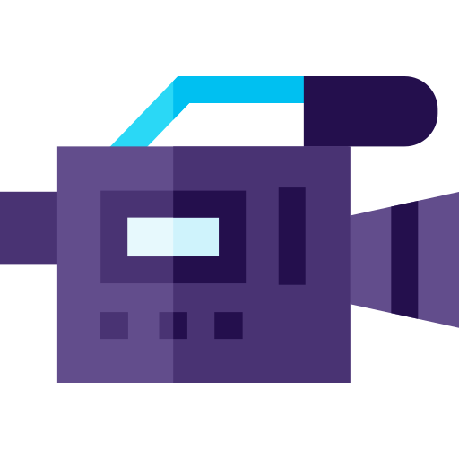 câmera de vídeo grátis ícone