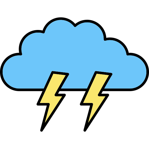 Lightning - Free weather icons