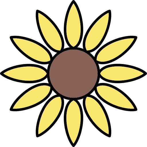 girasol icono gratis