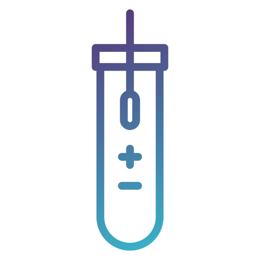 prueba de pcr icono gratis