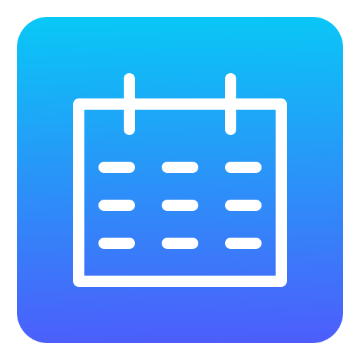 calendario icono gratis