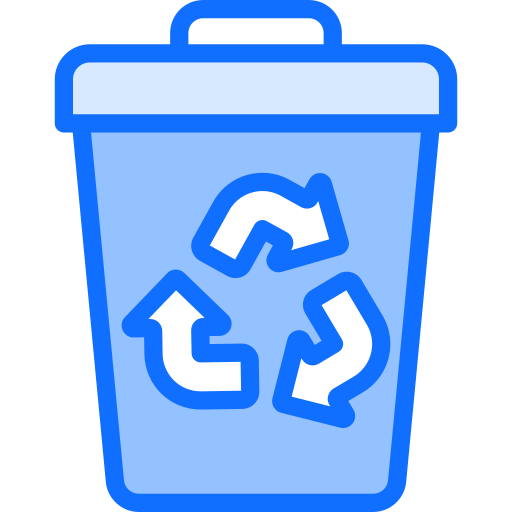 papelera de reciclaje icono gratis