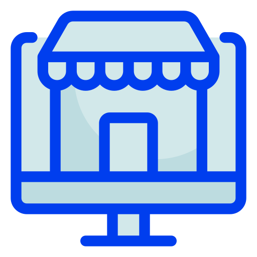 tienda online icono gratis