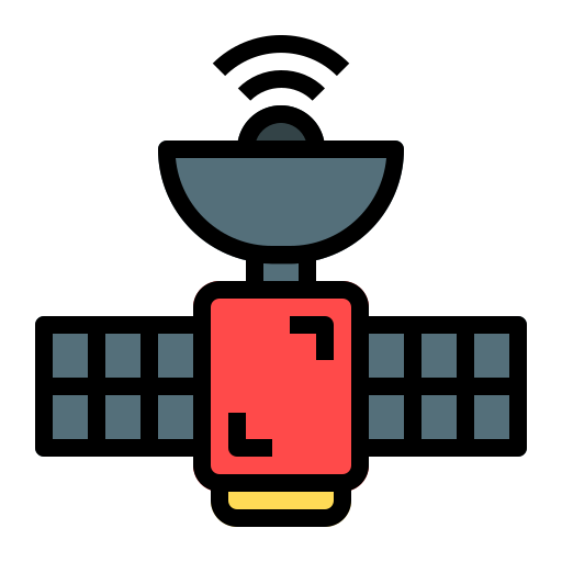 satélite icono gratis