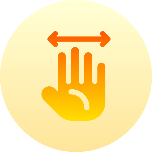 Hand recognition free icon Hand recognition free icon