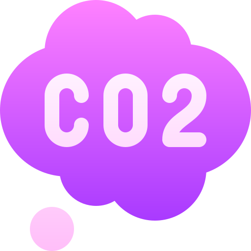 nube de co2 icono gratis