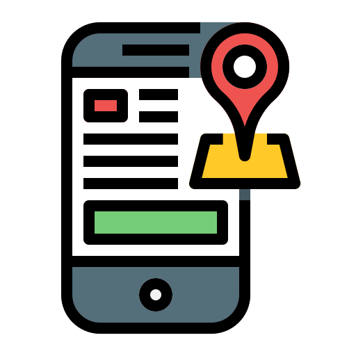 localización icono gratis