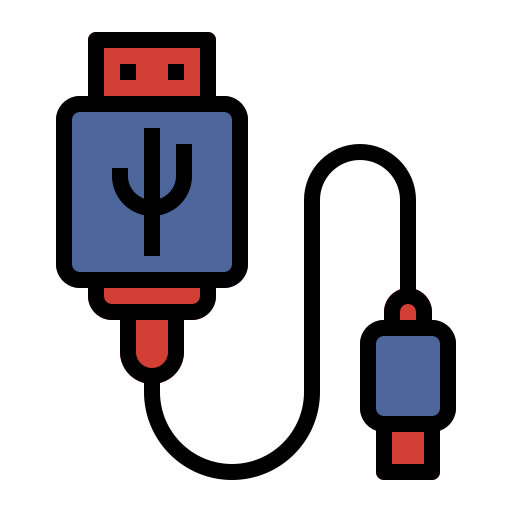 Cable Generic Outline Color icon