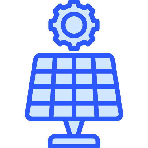 energía solar icono gratis