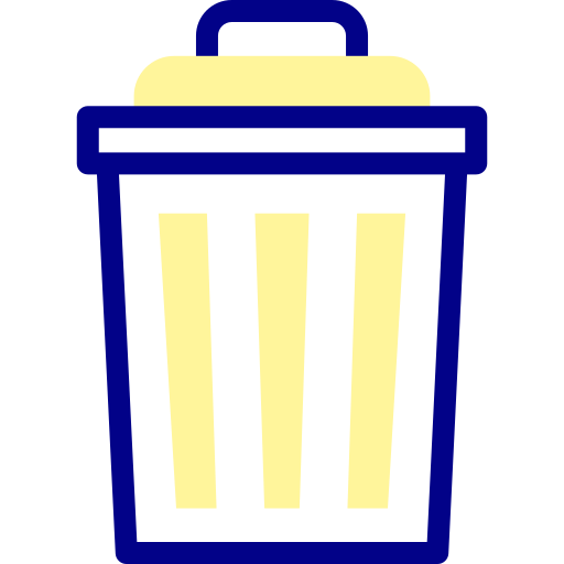 poubelle Icône gratuit