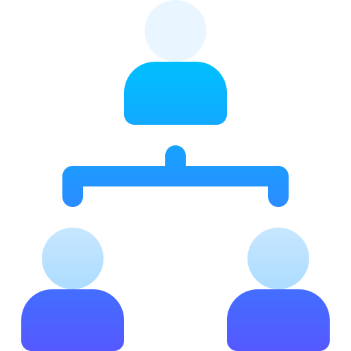 estructura de jerarquía icono gratis