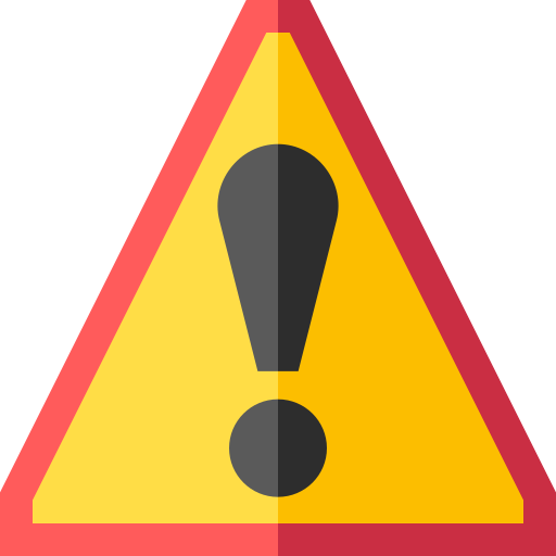 Warning - Free signaling icons