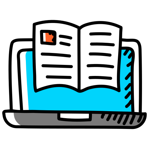 educación en línea icono gratis