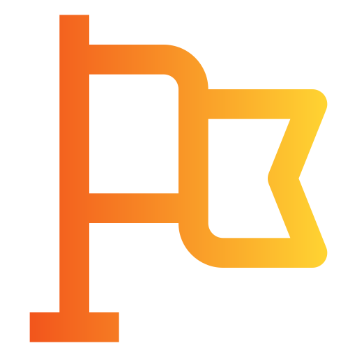 Flag free icon