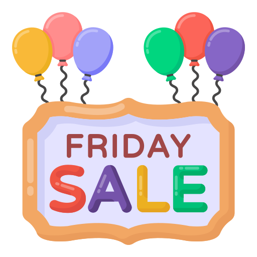 Черная пятница бесплатно иконка