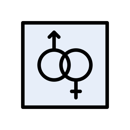 Gender Fluid Free Shapes And Symbols Icons 9041