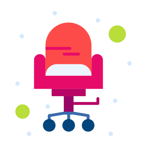 silla de oficina icono gratis