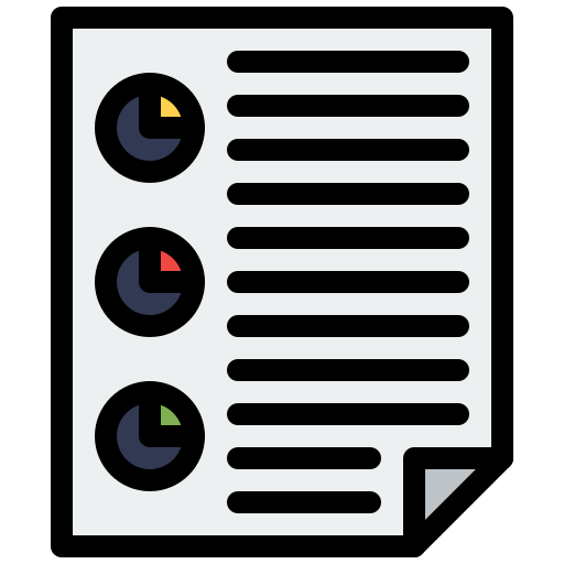 gráfico circular icono gratis