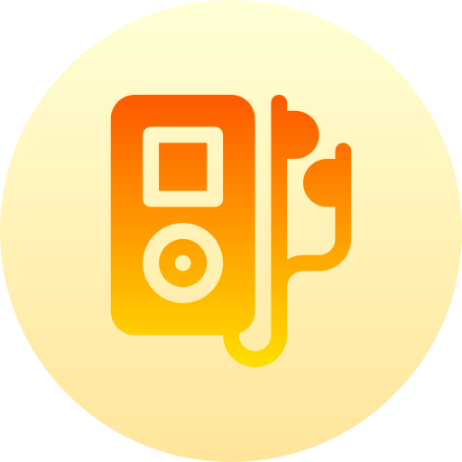 reproductor de música icono gratis