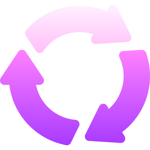 Recycle Basic Gradient Gradient icon