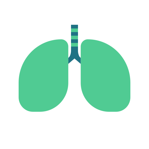 폐 무료 아이콘