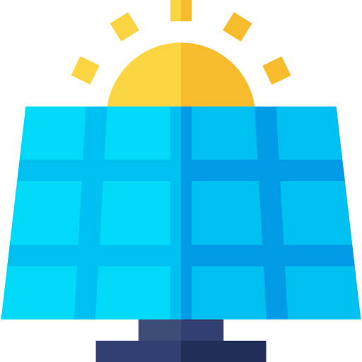 panel solar icono gratis