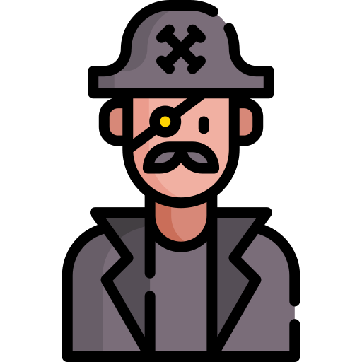 pirate Icône gratuit pirate Icône gratuit