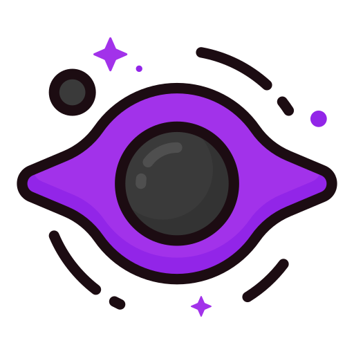 Black hole free icon