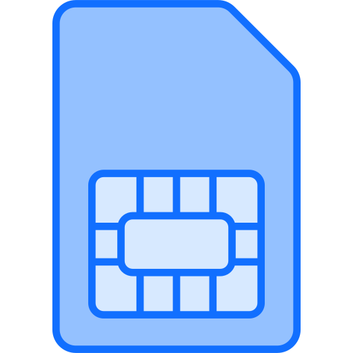 Sim card - free icon