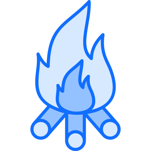 Bonfire Generic Blue icon