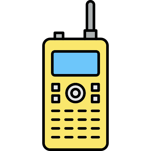 Walkie talkie Generic Thin Outline Color icon