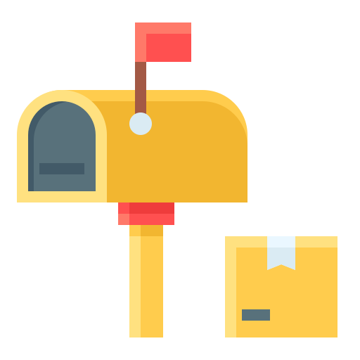 boîte aux lettres Icône gratuit