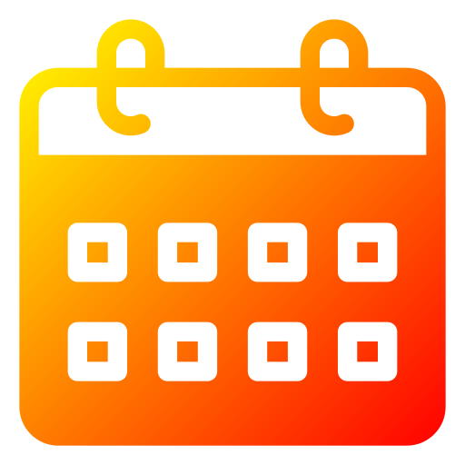 Calendar Generic Flat Gradient icon