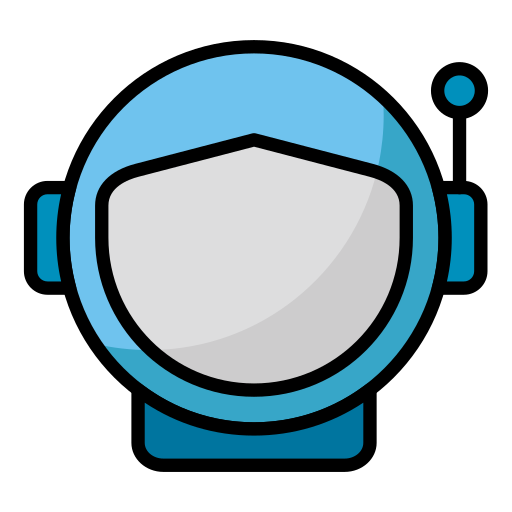 Astronaut Generic Outline Color icon