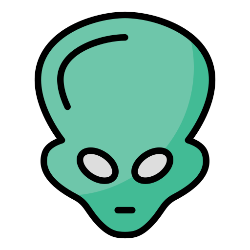 Alien - free icon